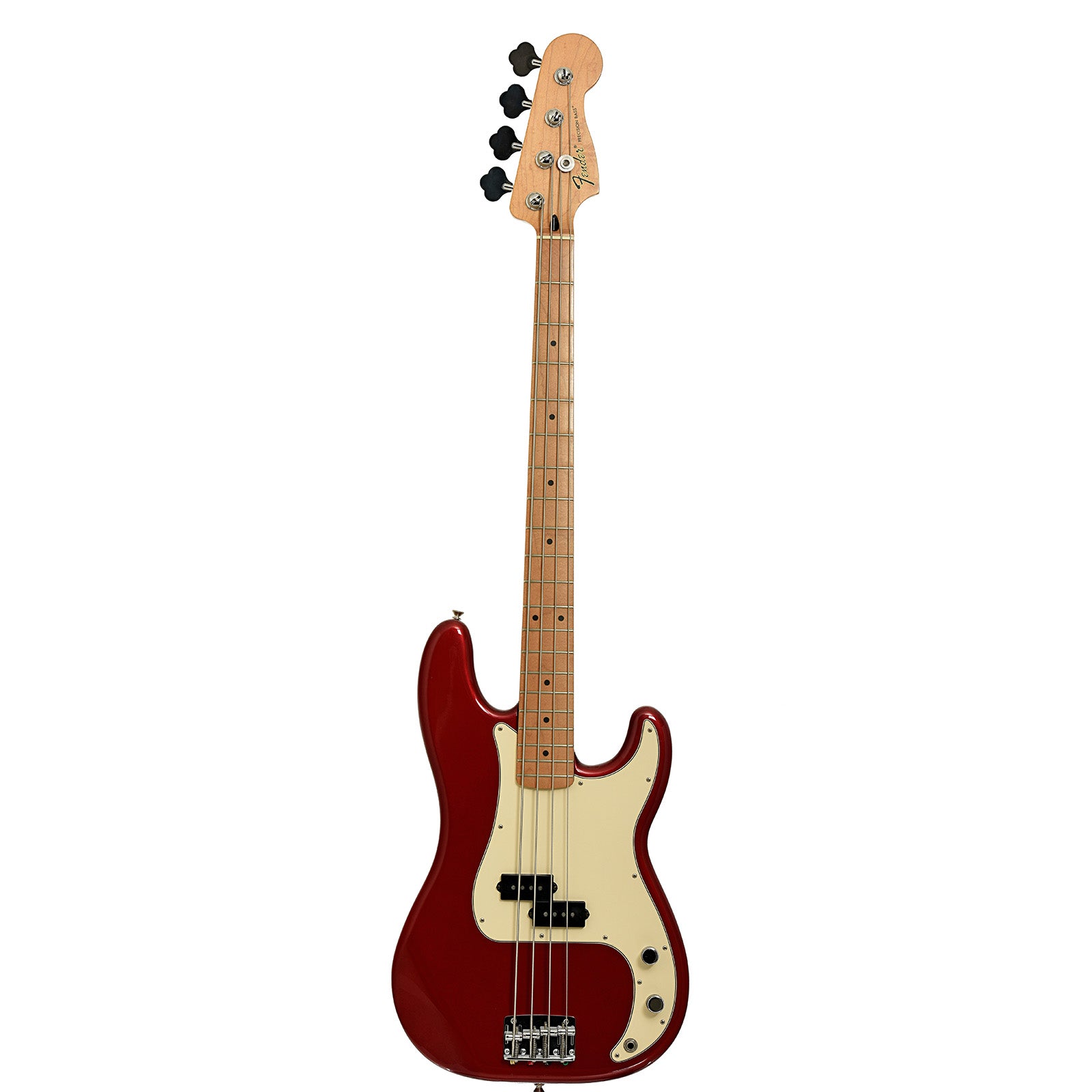 Full front of Fender Standard Precision Electric Bass