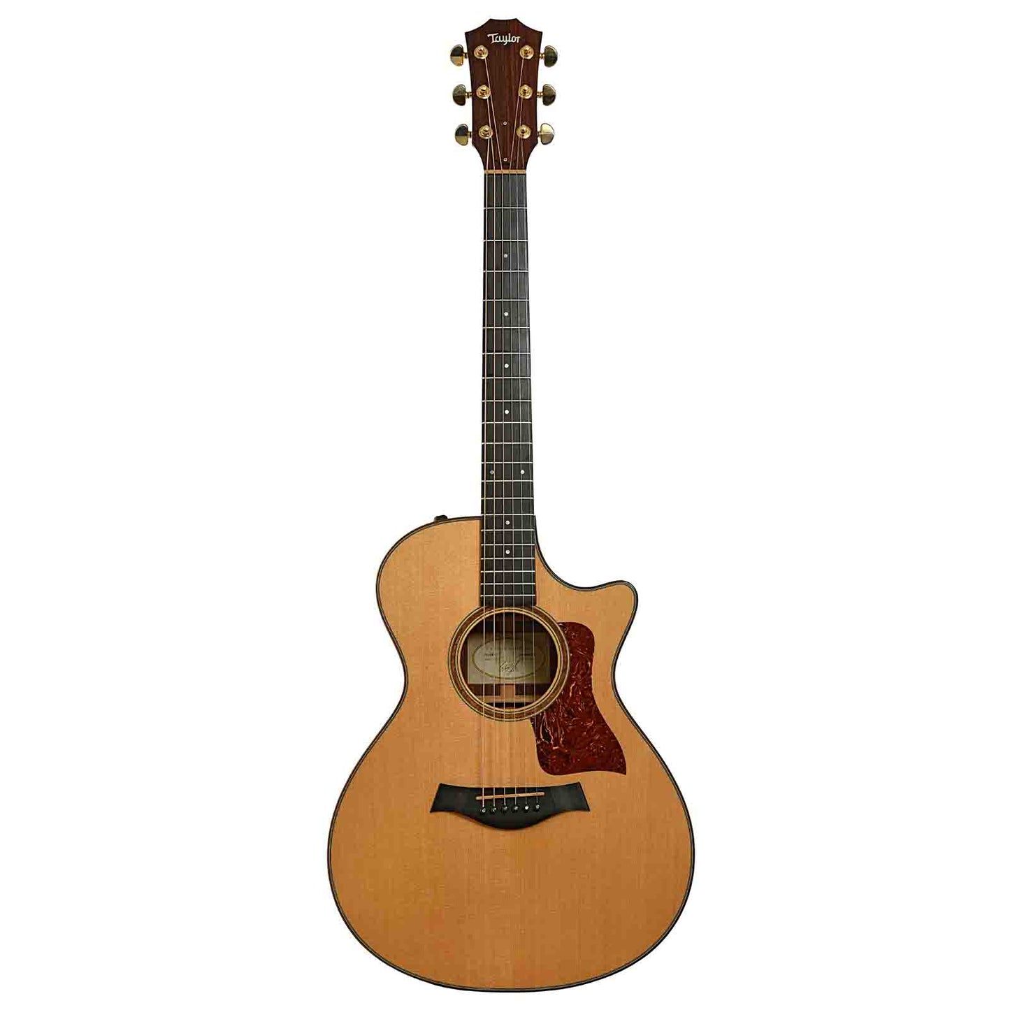 Full front of Taylor 712ce Acoustic-Electric Guitar 