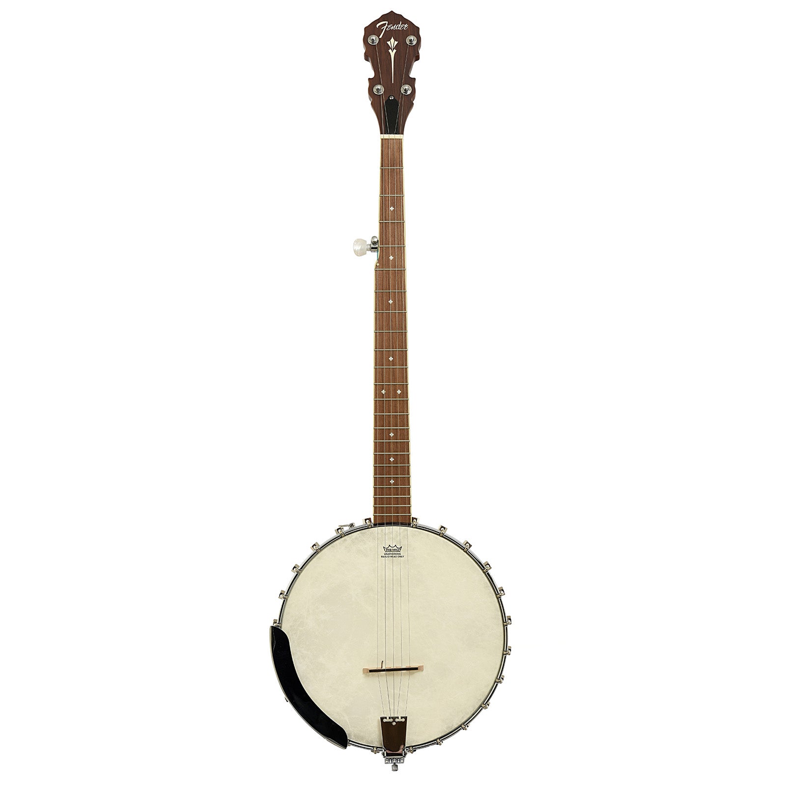 Full front of Fender Paramount PB-180E Open Back Banjo 