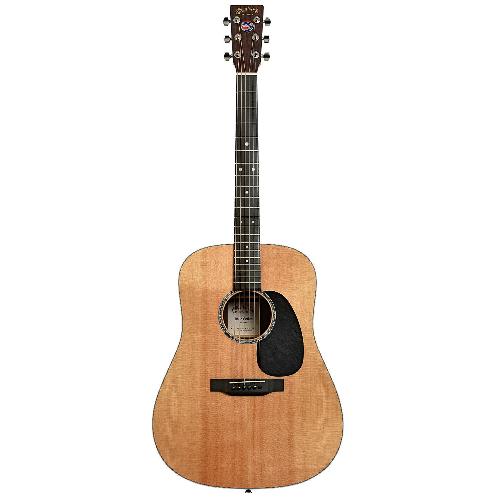 Full front of Martin D-13E Ziricote Acoustic Guitar