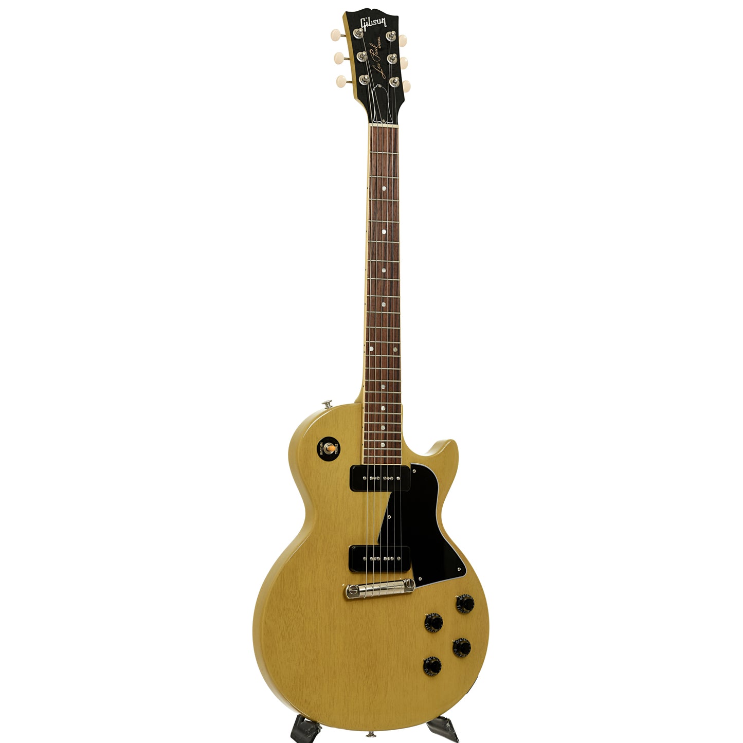 Full front and side of Gibson Les Paul Special Electric Guitar