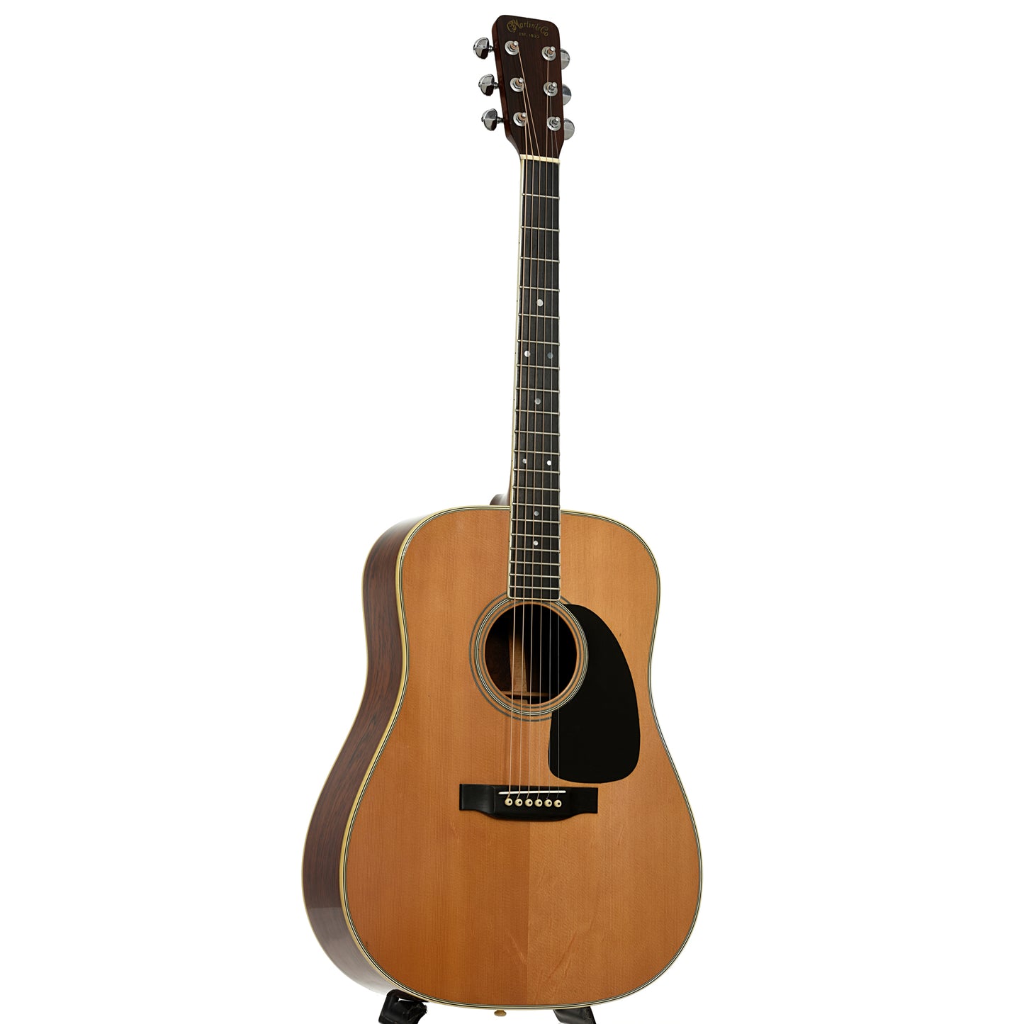 Full front and side of Martin D-35 Acoustic Guitar