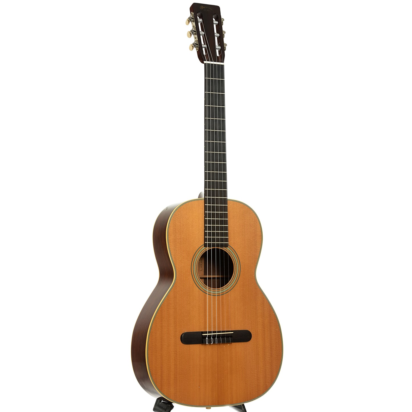 Full front and side of Martin 00-28C Classical Acoustic Guitar 