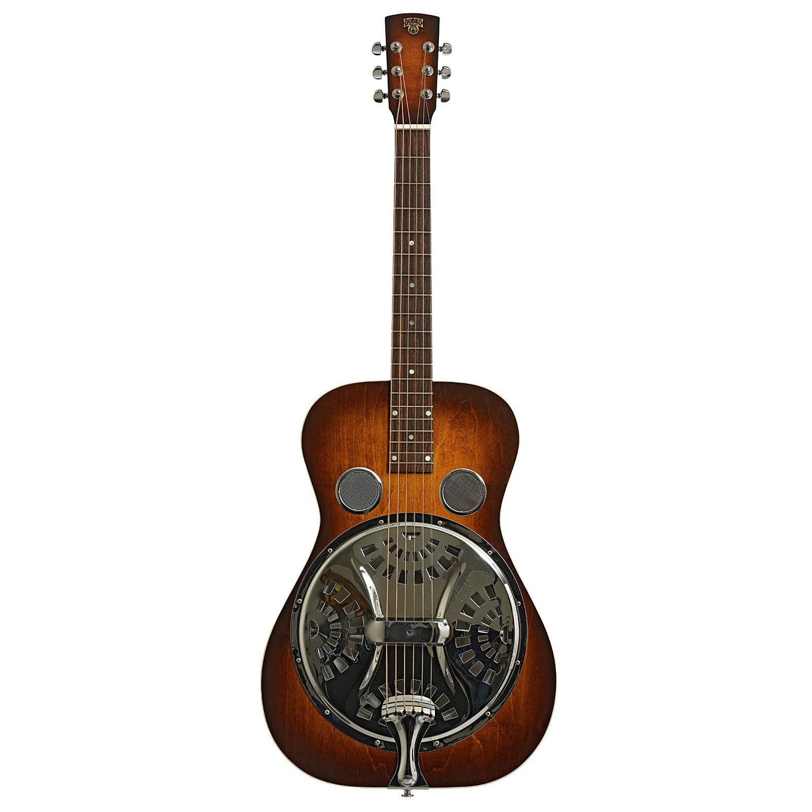 Full front of Dobro Model 27 Squareneck Resonator Guitar