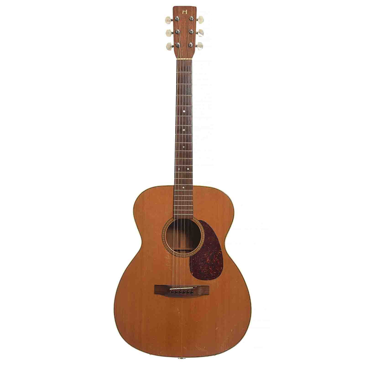 Full Front of Blue Star 000 Acoustic Guitar