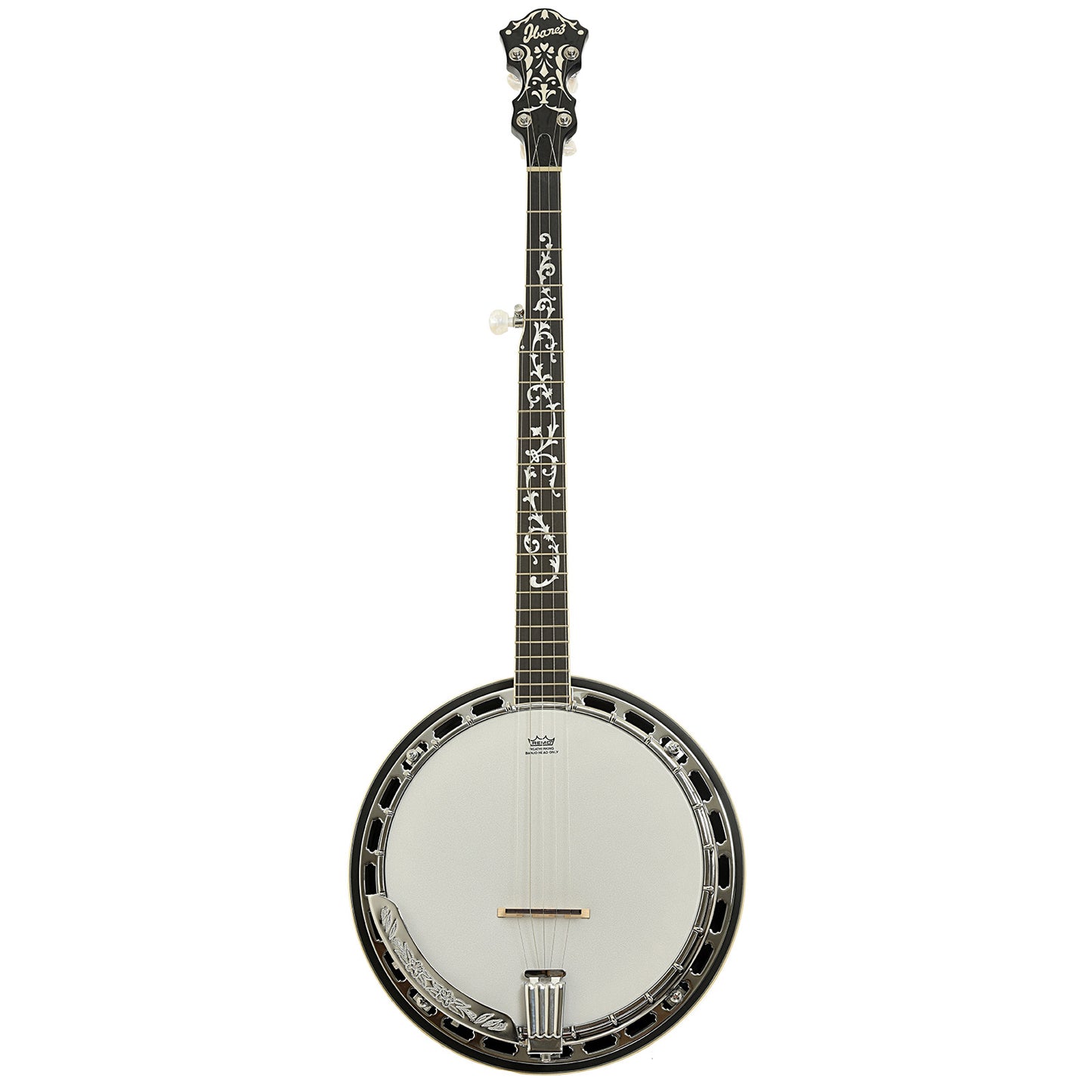 Full front of Ibanez B200 Resonator Banjo
