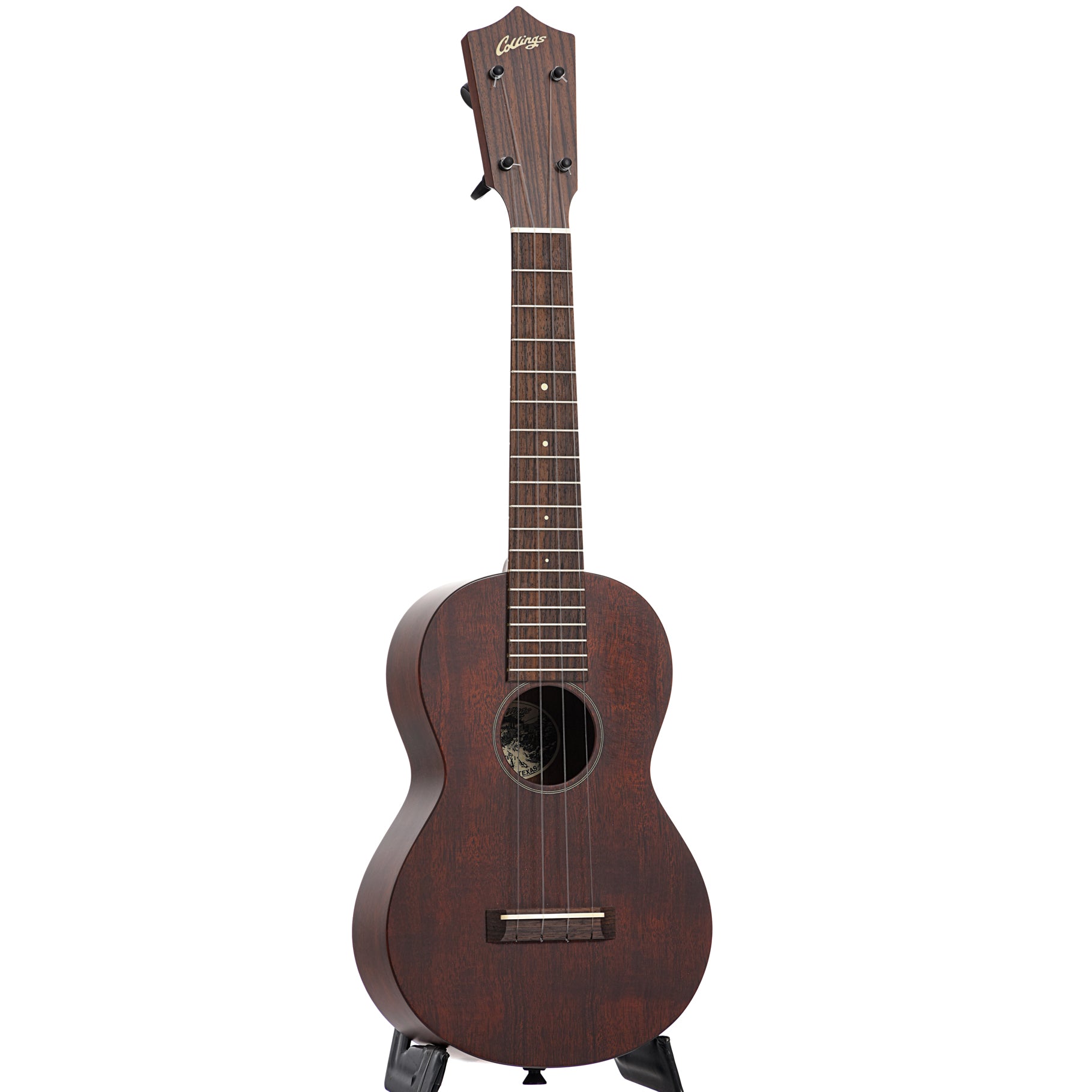 Full front and side of Collings UC1 Concert Ukulele (2009)