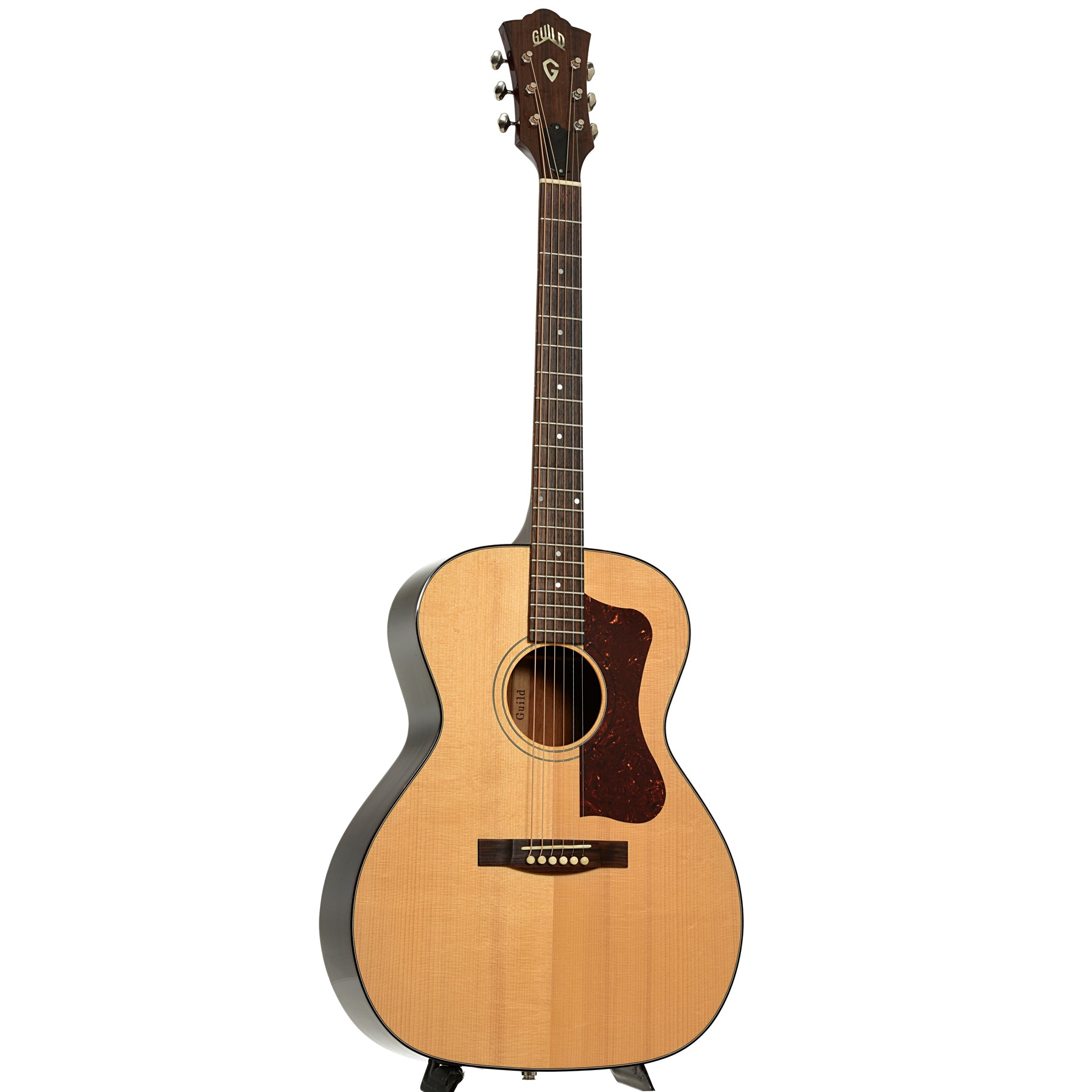 Full front and side of Guild F-40 Valencia Acoustic Guitar 