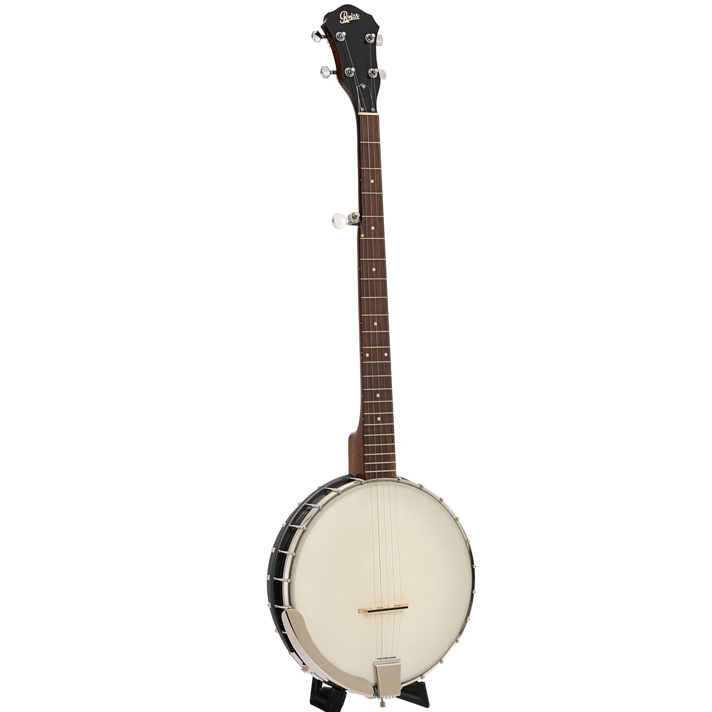 Full front and side of Rover RB-20 Open Back Banjo (2019)