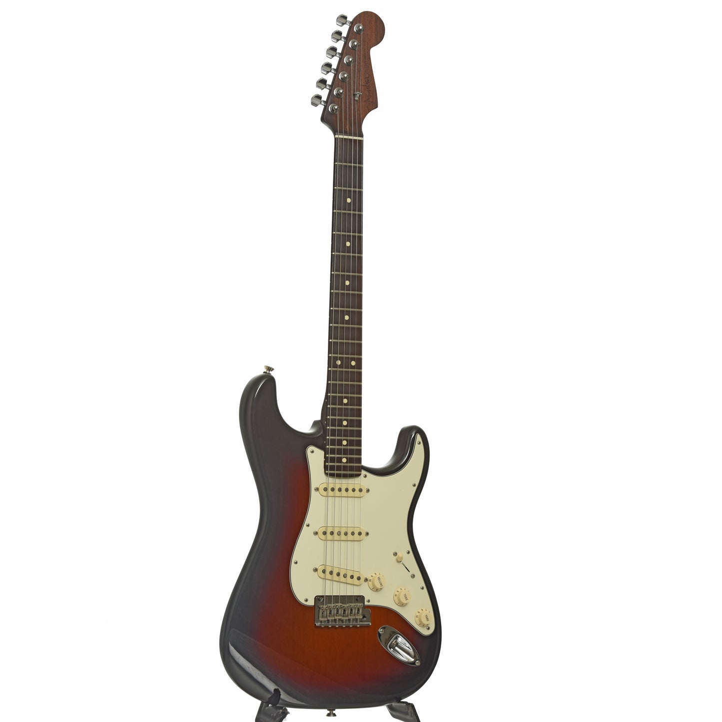 Full front and side of Fender Limited Edition American Standard Stratocaster w/ Rosewood Neck Electric Guitar