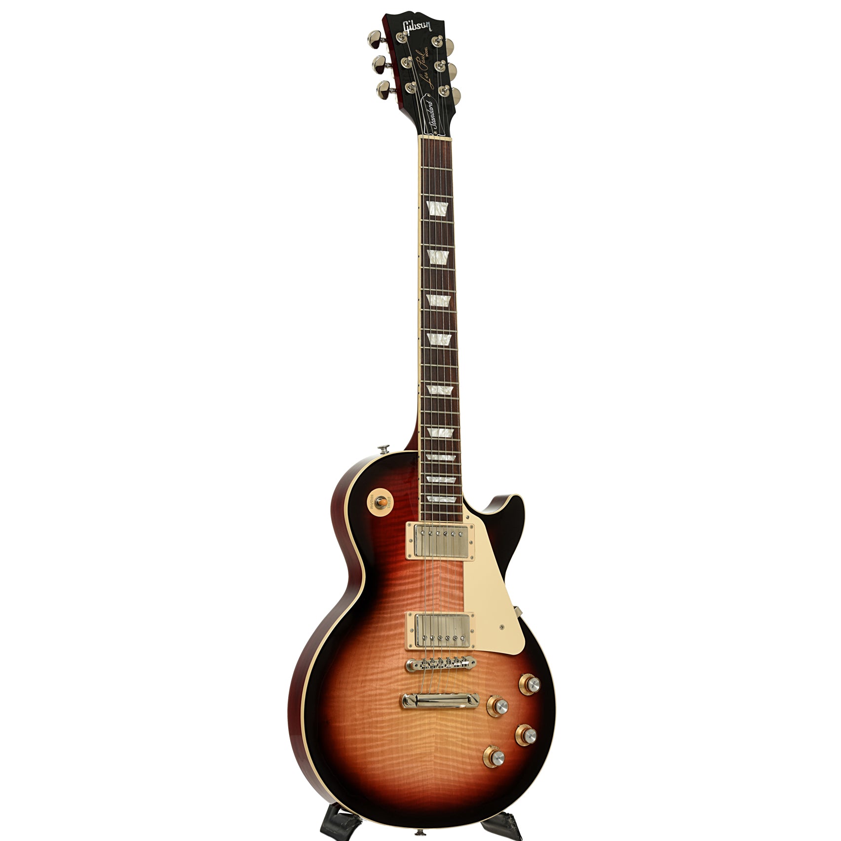 Full front and side of Gibson Les Paul Standard 60s Electric Guitar 