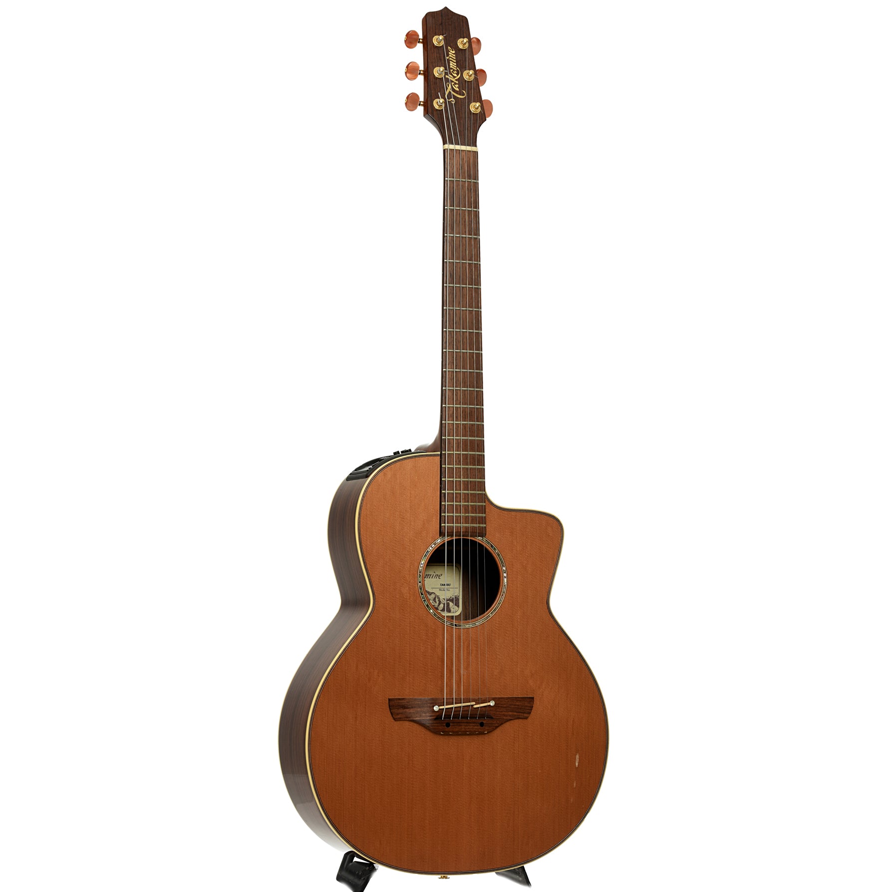 Full front and side of Takamine TAN55C Super Natural Acoustic-Electric Guitar 