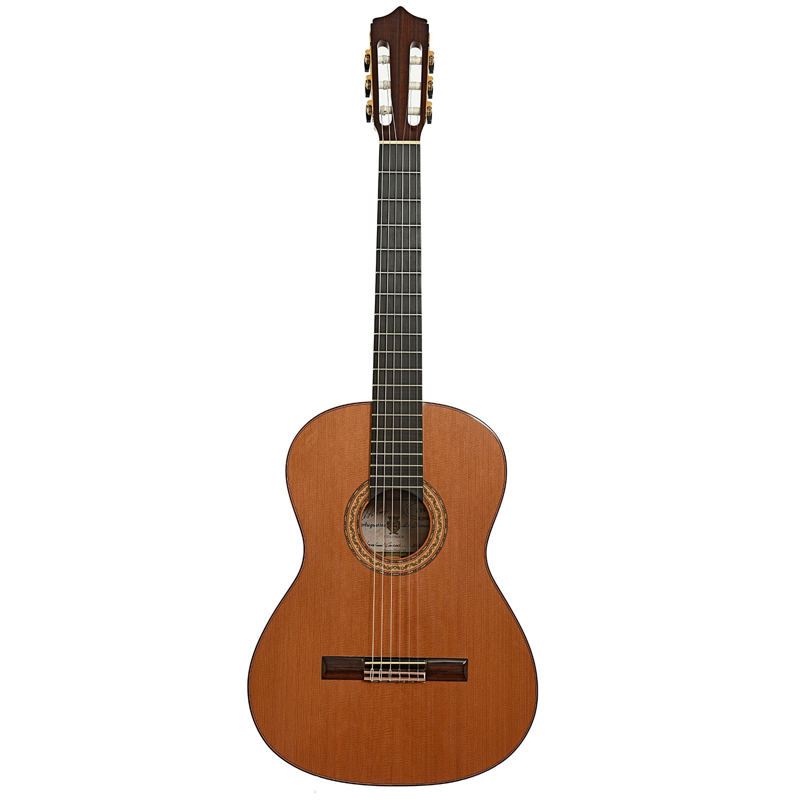 Full front of LoPrinzi International Concert Classical Guitar