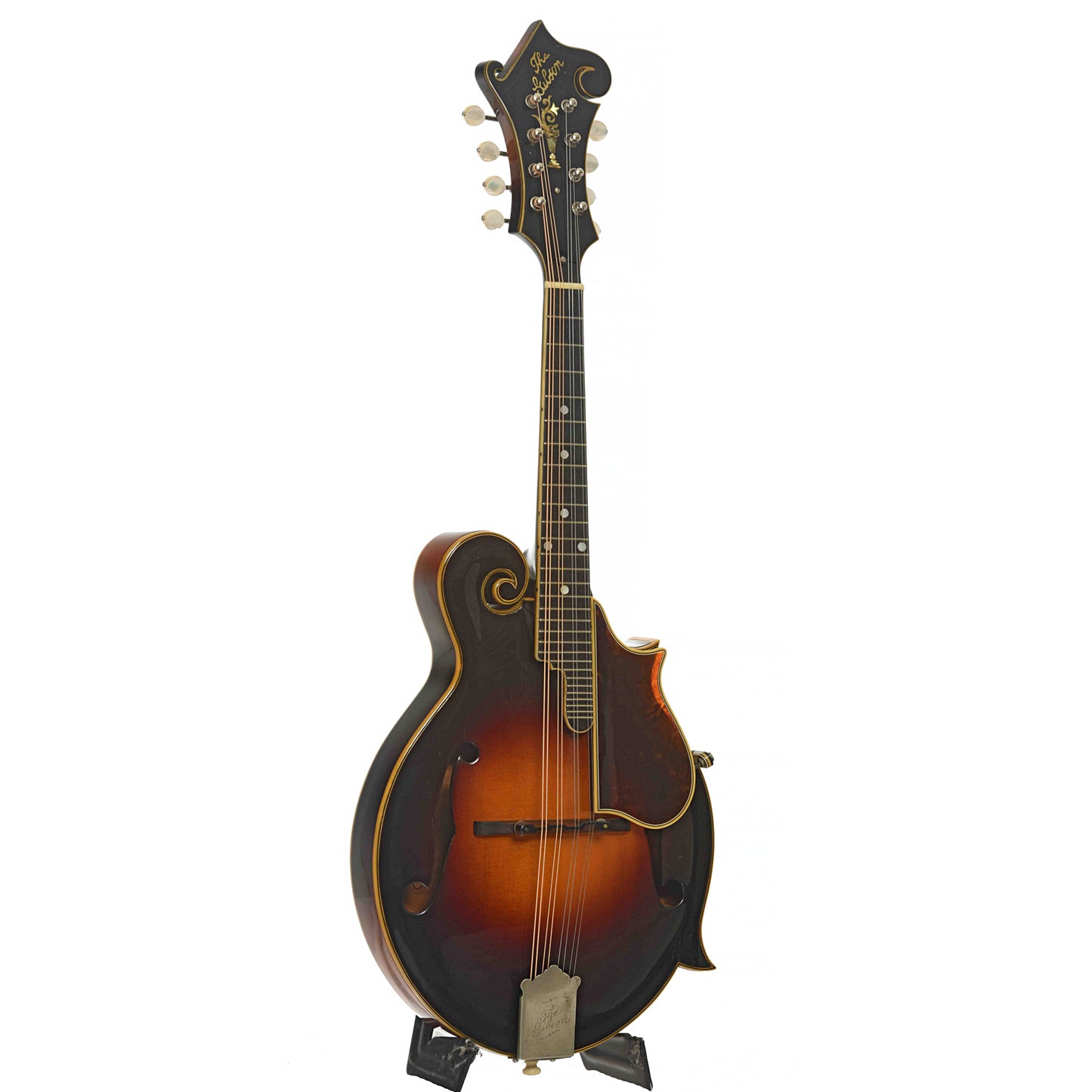 Full front and side of Gibson F-5 Master Model