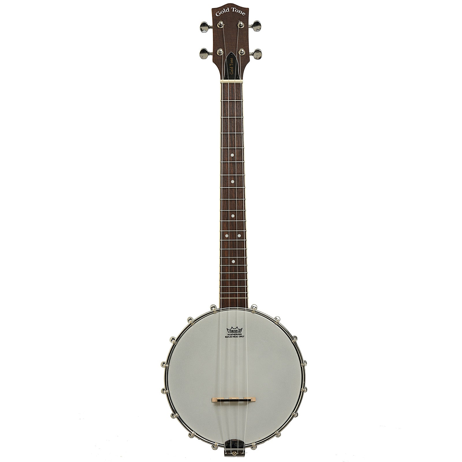 Full front of Gold Tone BUB Baritone Banjo Ukulele