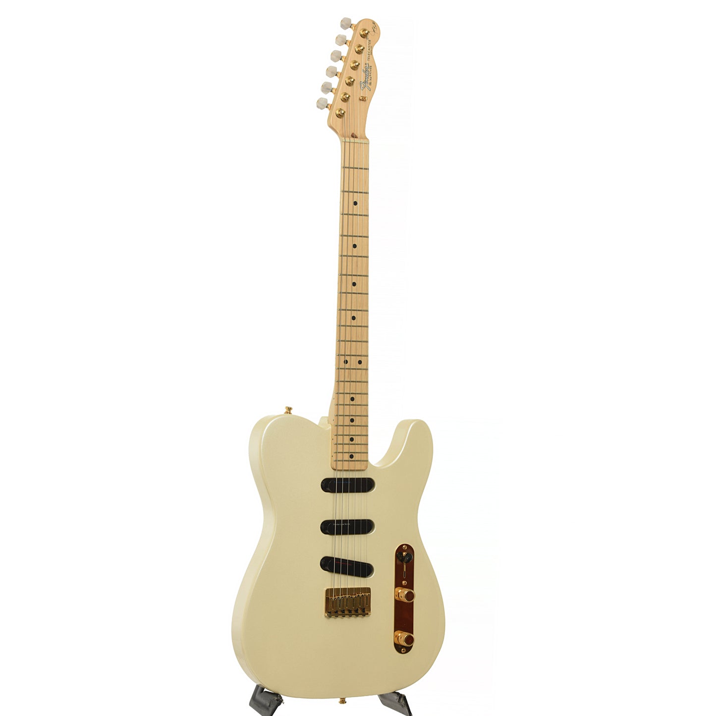 Full front and side of Fender James Burton Telecaster Electric Guitar 