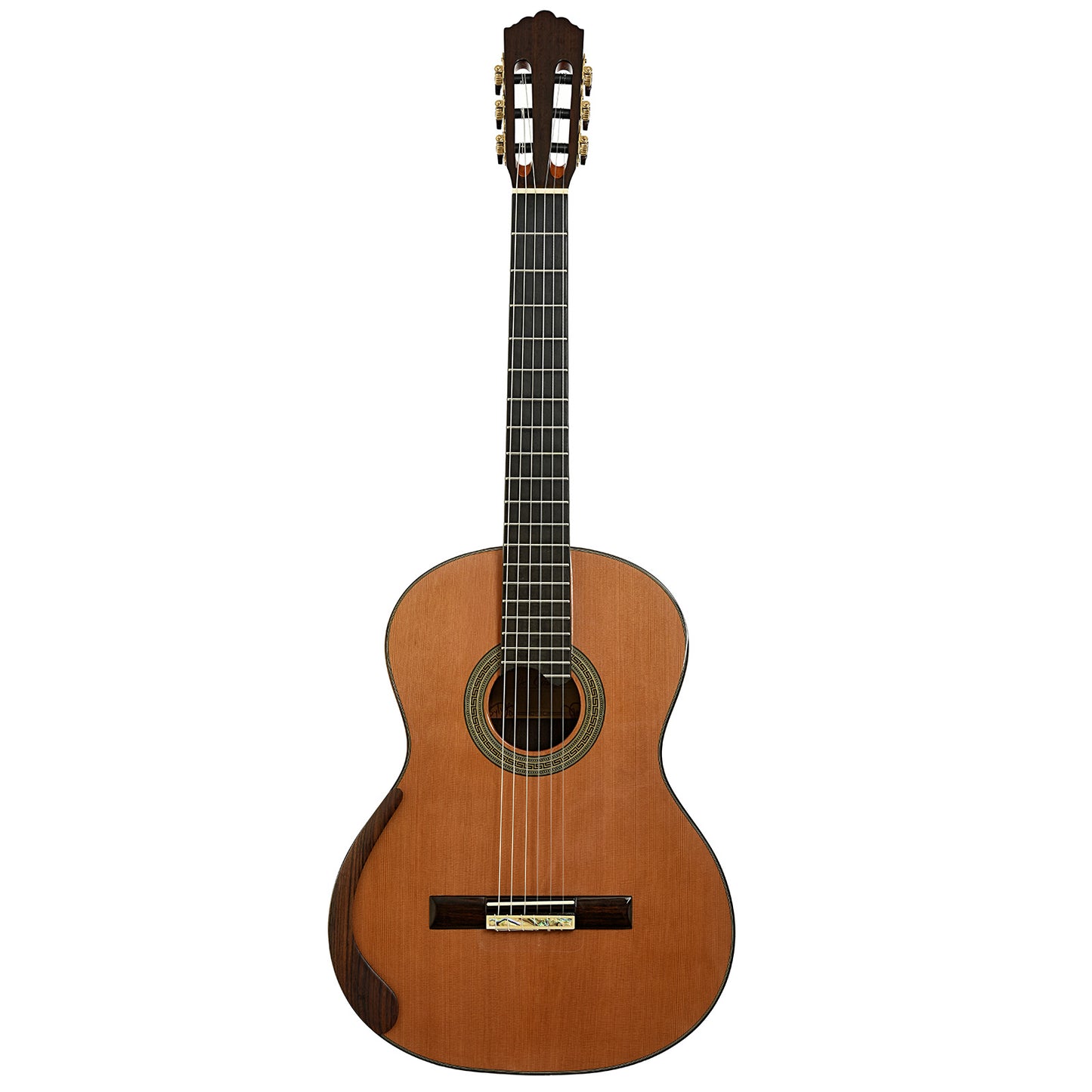 Full front of De Cascia Sylvia Model Classical Guitar