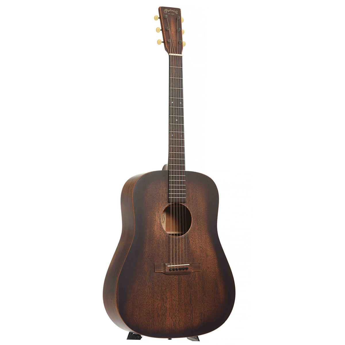 Full front and side of Martin D-15M Streetmaster