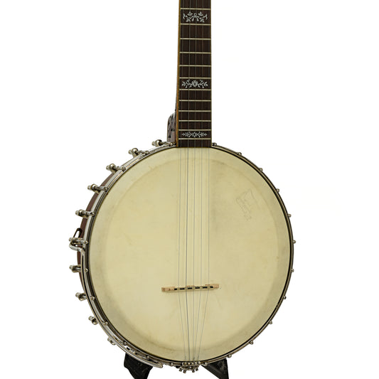 Front and side of Orpheum No.3  5-String Conversion Banjo 