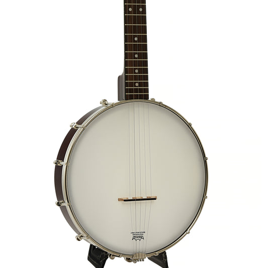 Front and side of Recording King RKO-3S Open Back Banjo