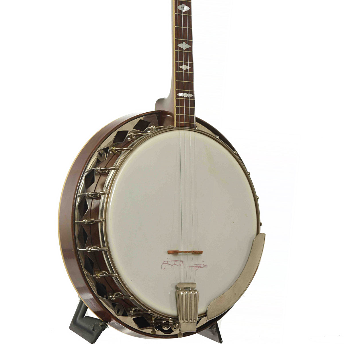 Front & Side of Gibson TB-2 Tenor Banjo