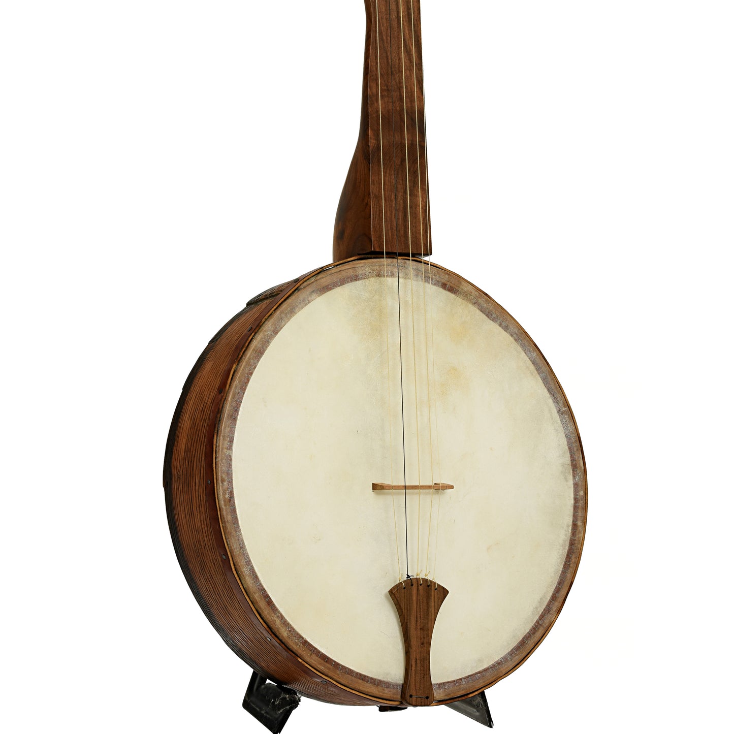 Front and side of Bob Thornburg Minstrel Banjo