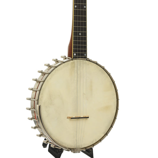 Front and side of Mike Ramsey Tubaphone No.3 Open Back Banjo