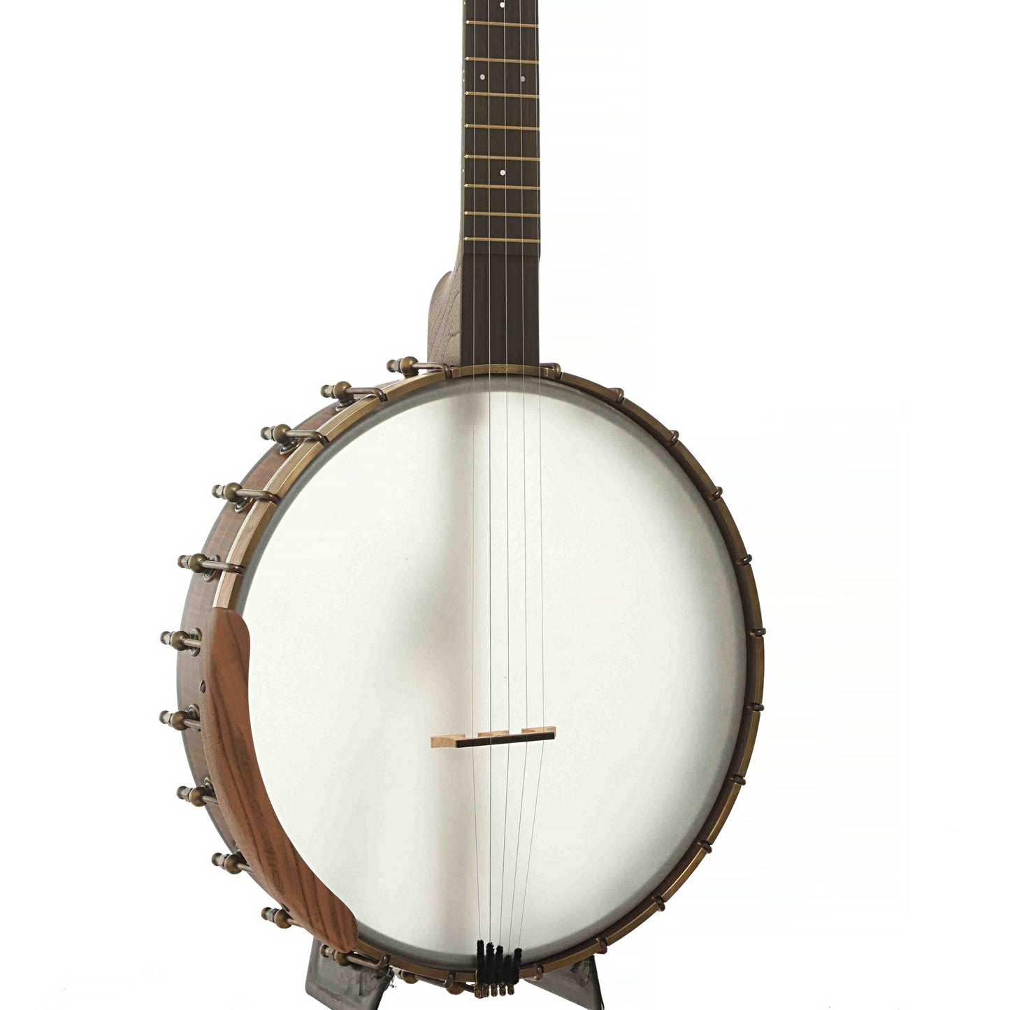 Ode Magician 13in Walnut Openback Banjo & Gigbag
