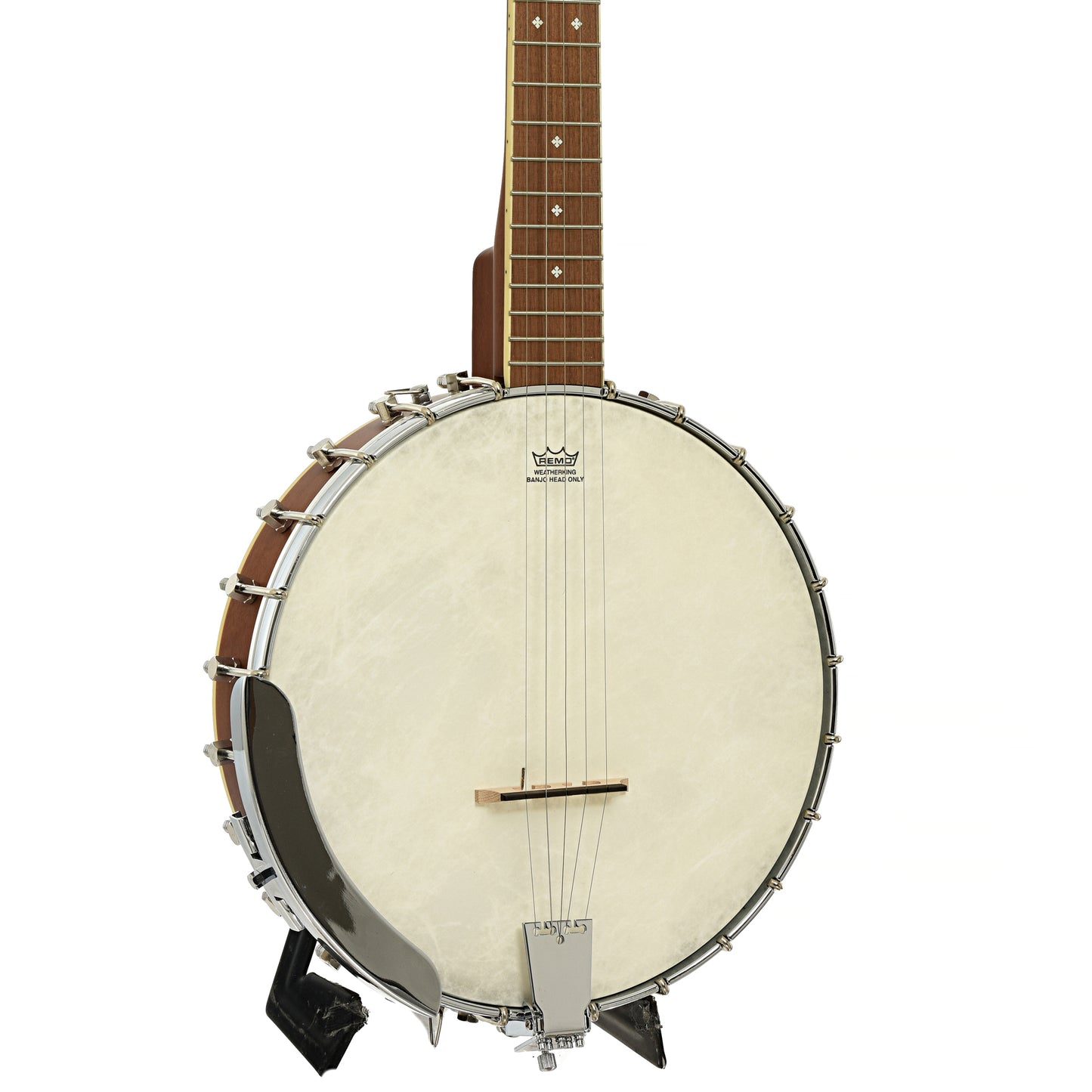 Front and side of Fender Paramount PB-180E Open Back Banjo