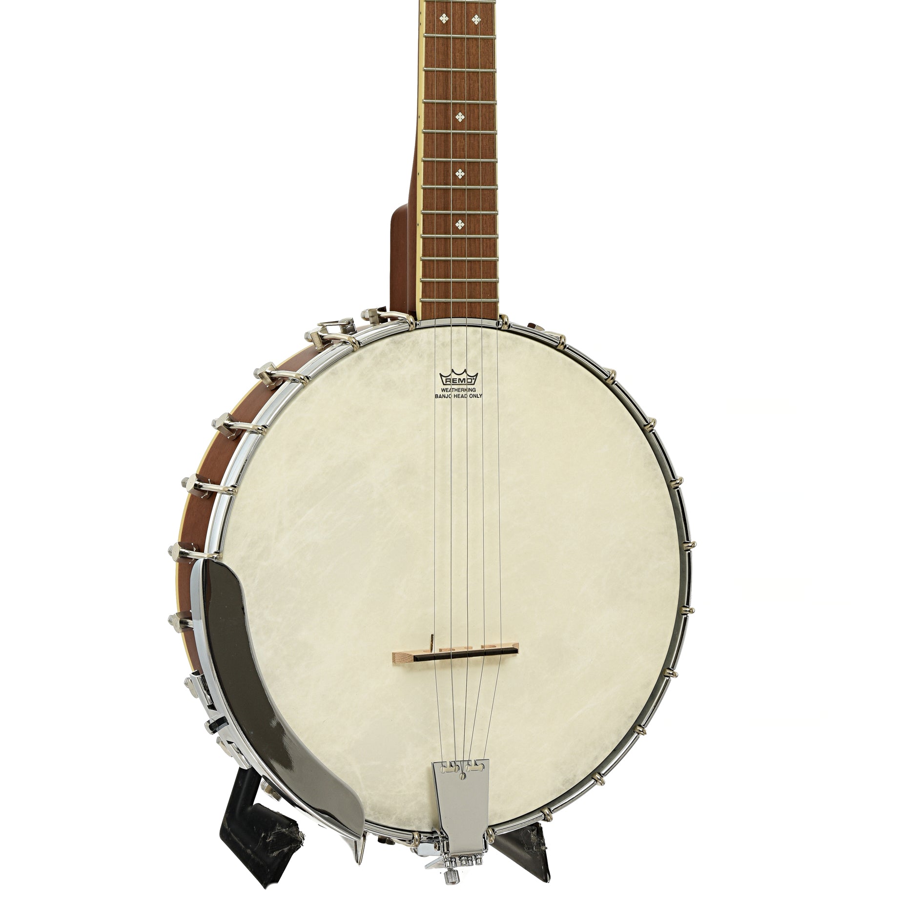 Front and side of Fender Paramount PB-180E Open Back Banjo