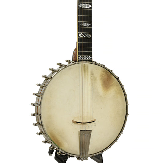 Front of Fairbanks Whyte Laydie No.7 Open Back Banjo