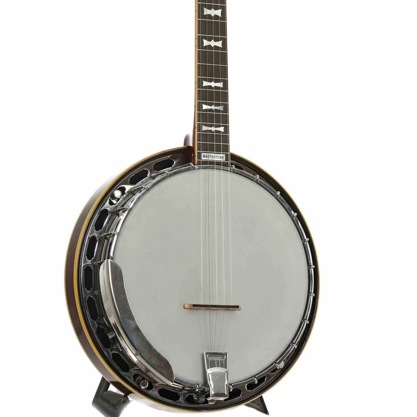 Front and side of Gibson RB-25 Resonator Banjo