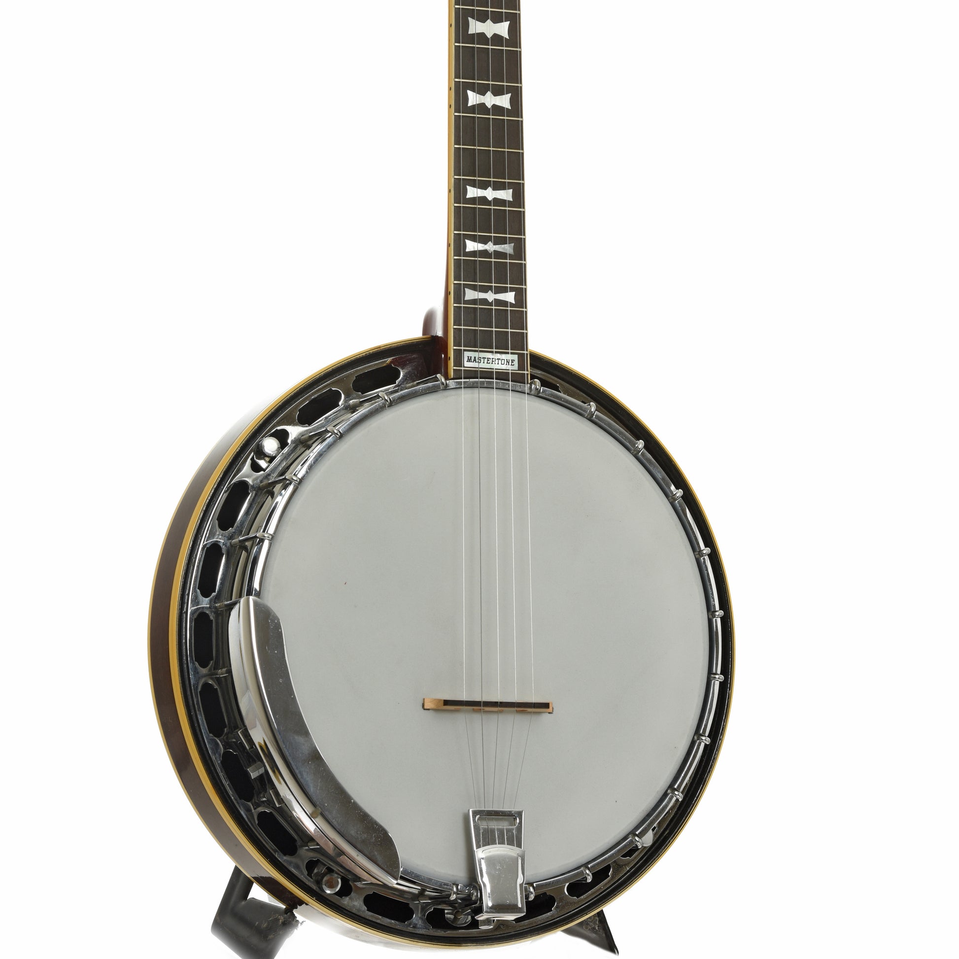 Front and side of Gibson RB-25 Resonator Banjo