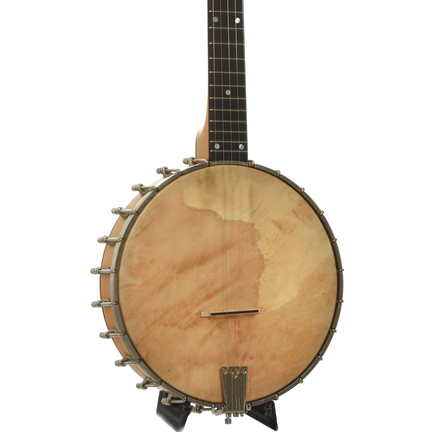 Front and side of Bart Reiter Special Openback Banjo
