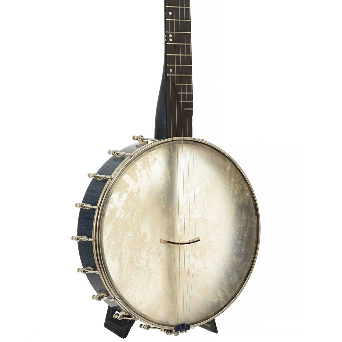 Front of Chuck Lee Ovilla 12in Openback Banjo & Case, 878