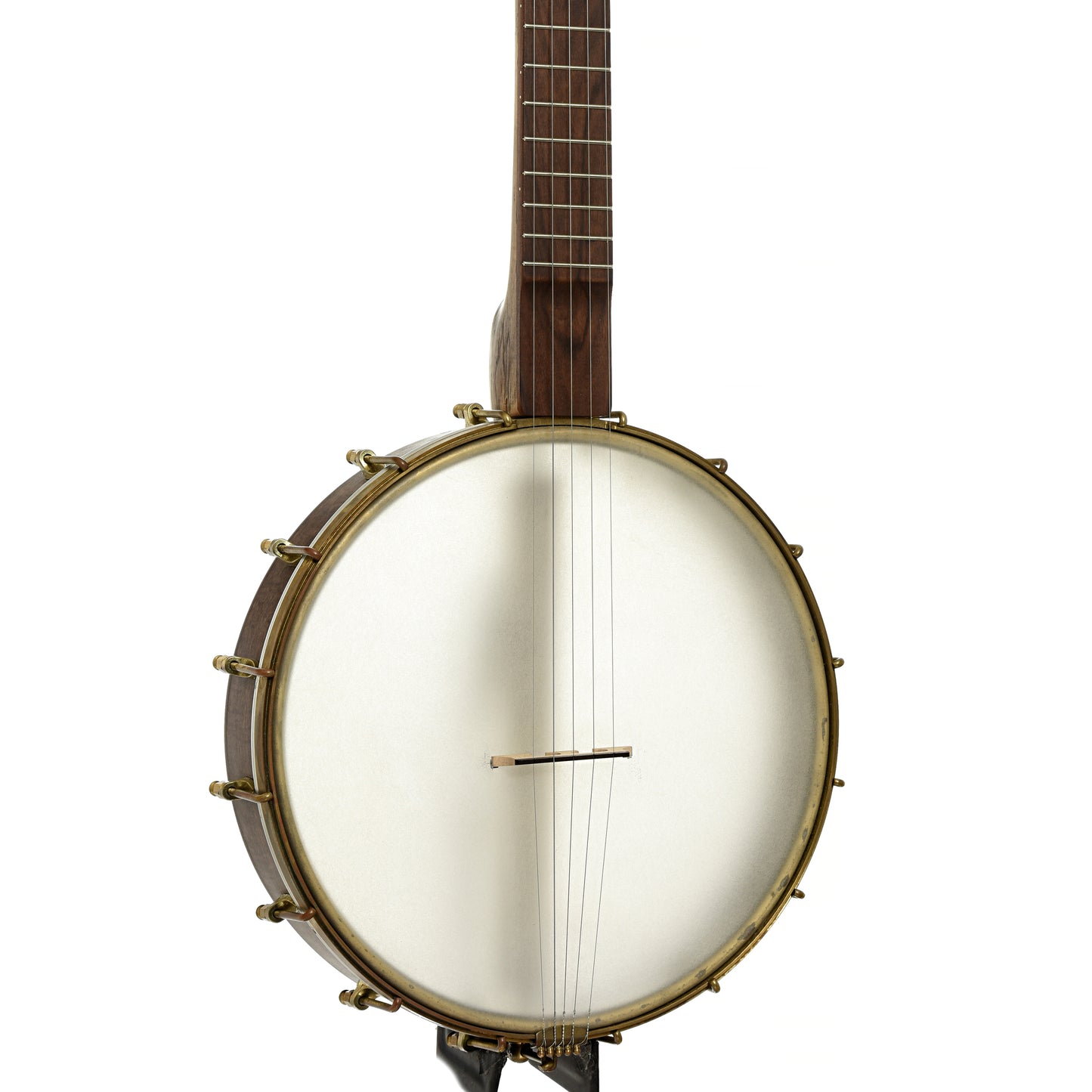 Front and side of Dogwood 12" Open Back Banjo