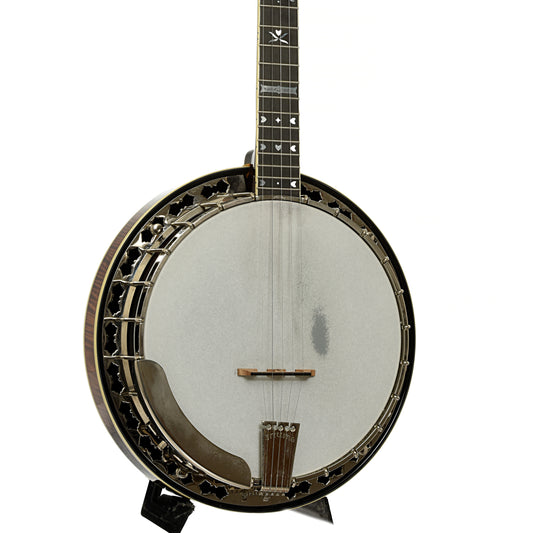 Front and side of Stelling Sunflower Resonator Banjo 