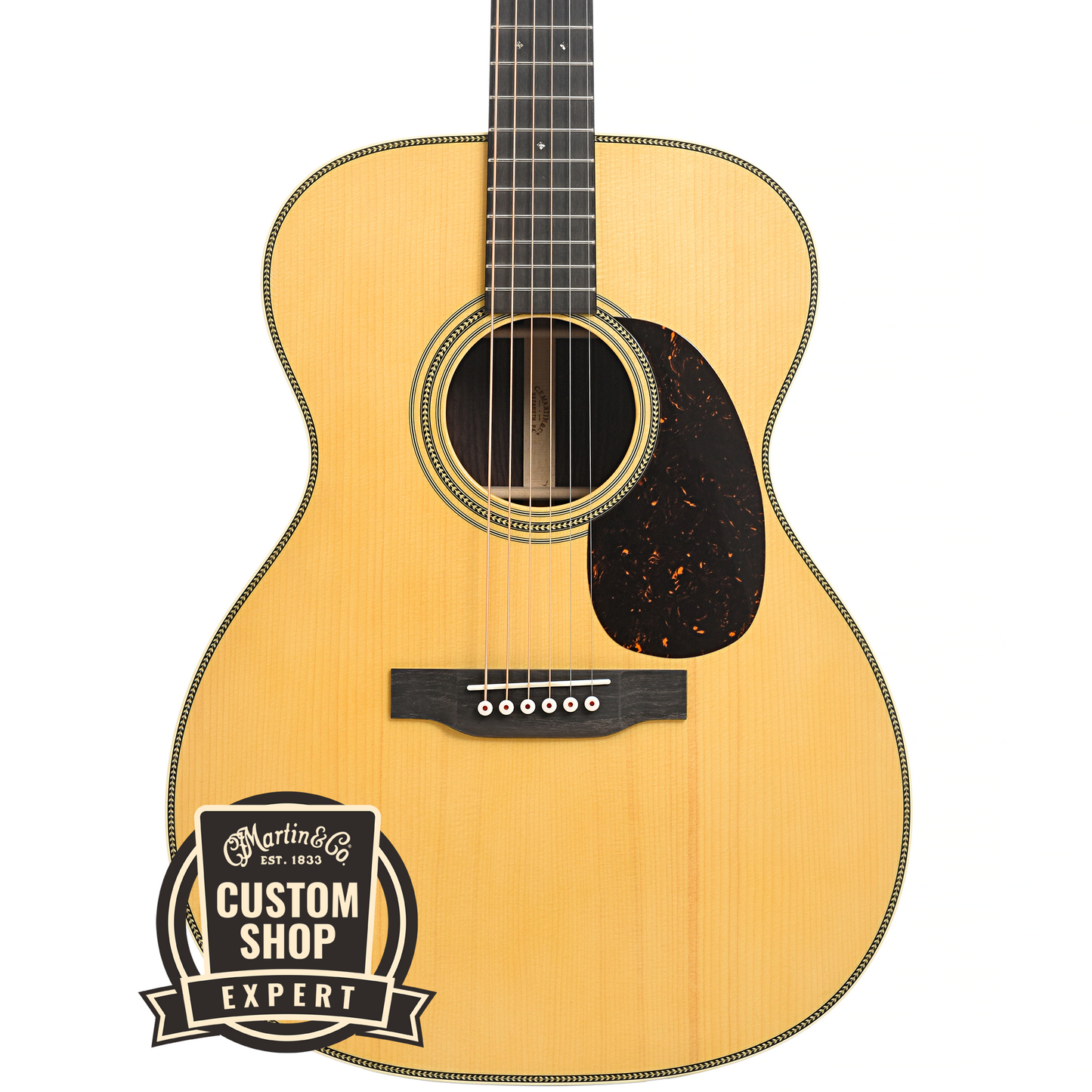 Front of Martin Custom 28-Style 000 Guitar, Wild Grain Rosewood & Adirondack Spruce, #2 of 2 Media 1 of 13