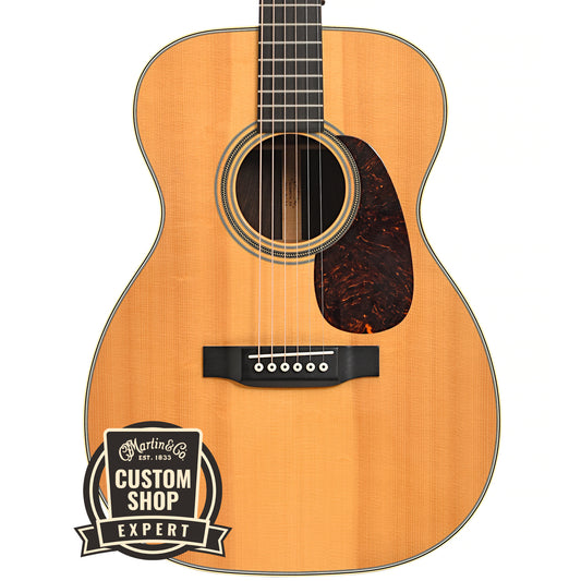 Front of Martin Custom Shop 00-28 Cocobolo Acoustic