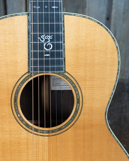 Showroom photo of Santa Cruz 000-42 Brazilian Acoustic Guitar (2003)