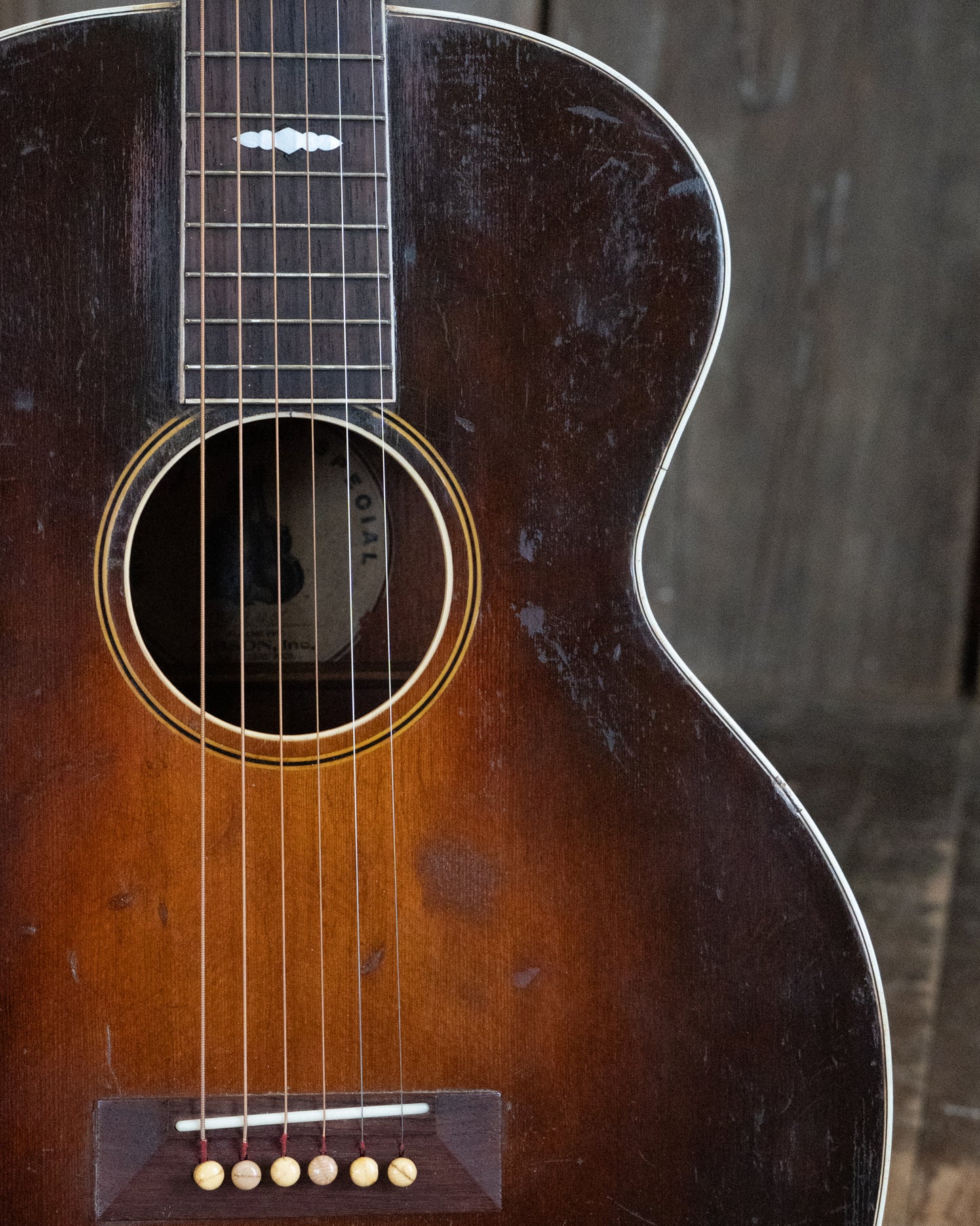 Showroom photo of Gibson Nick Lucas Special Acoustic Guitar (1929)