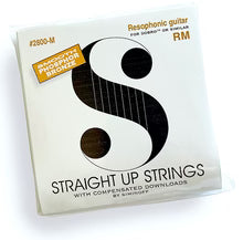 Straight Up S2800-M Phosphor Bronze Medium Gauge Resophonic Guitar Strings by Siminoff