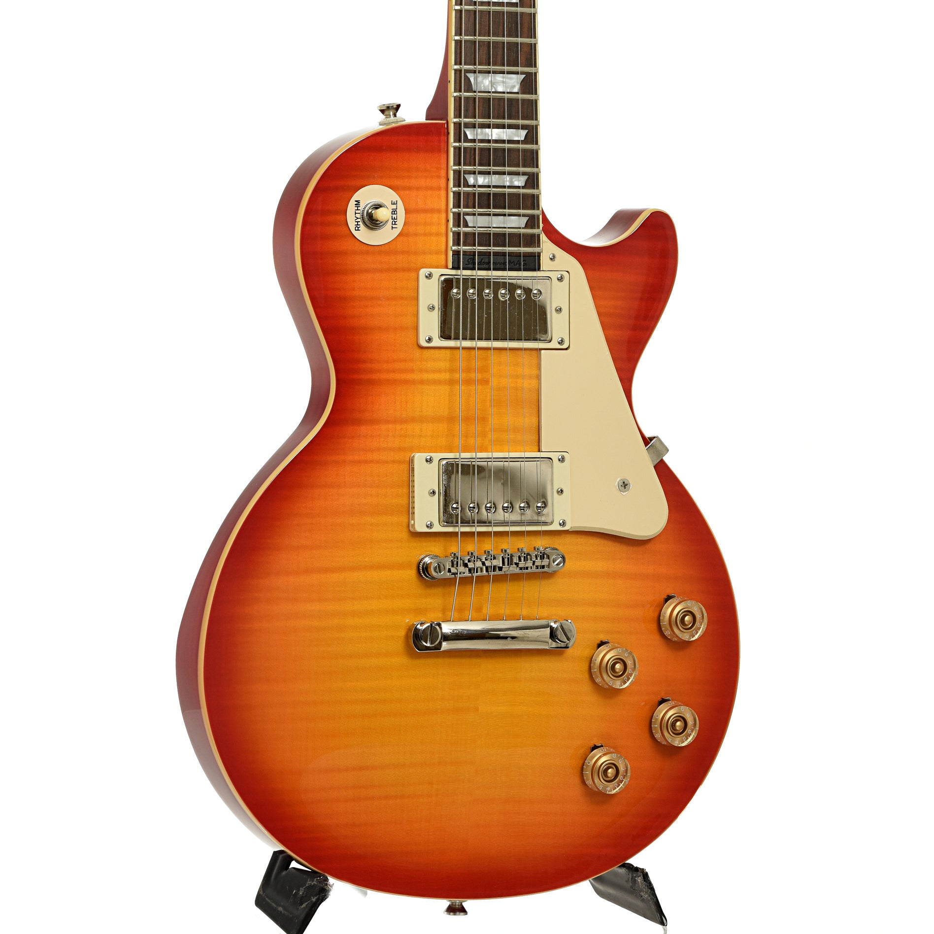 Front and side of Epiphone Les Paul Ultra III Electric Guitar