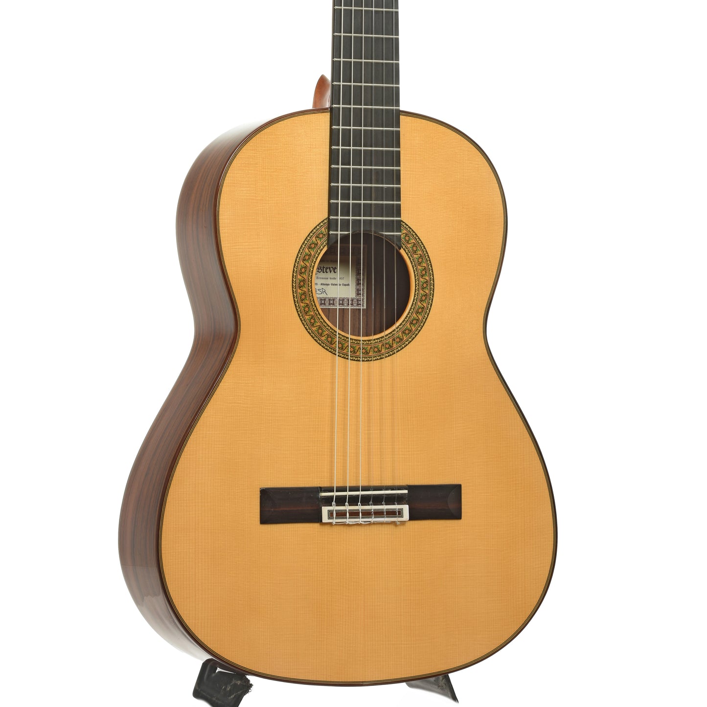 Front and side of Esteve 7SR Classical Acoustic Guitar