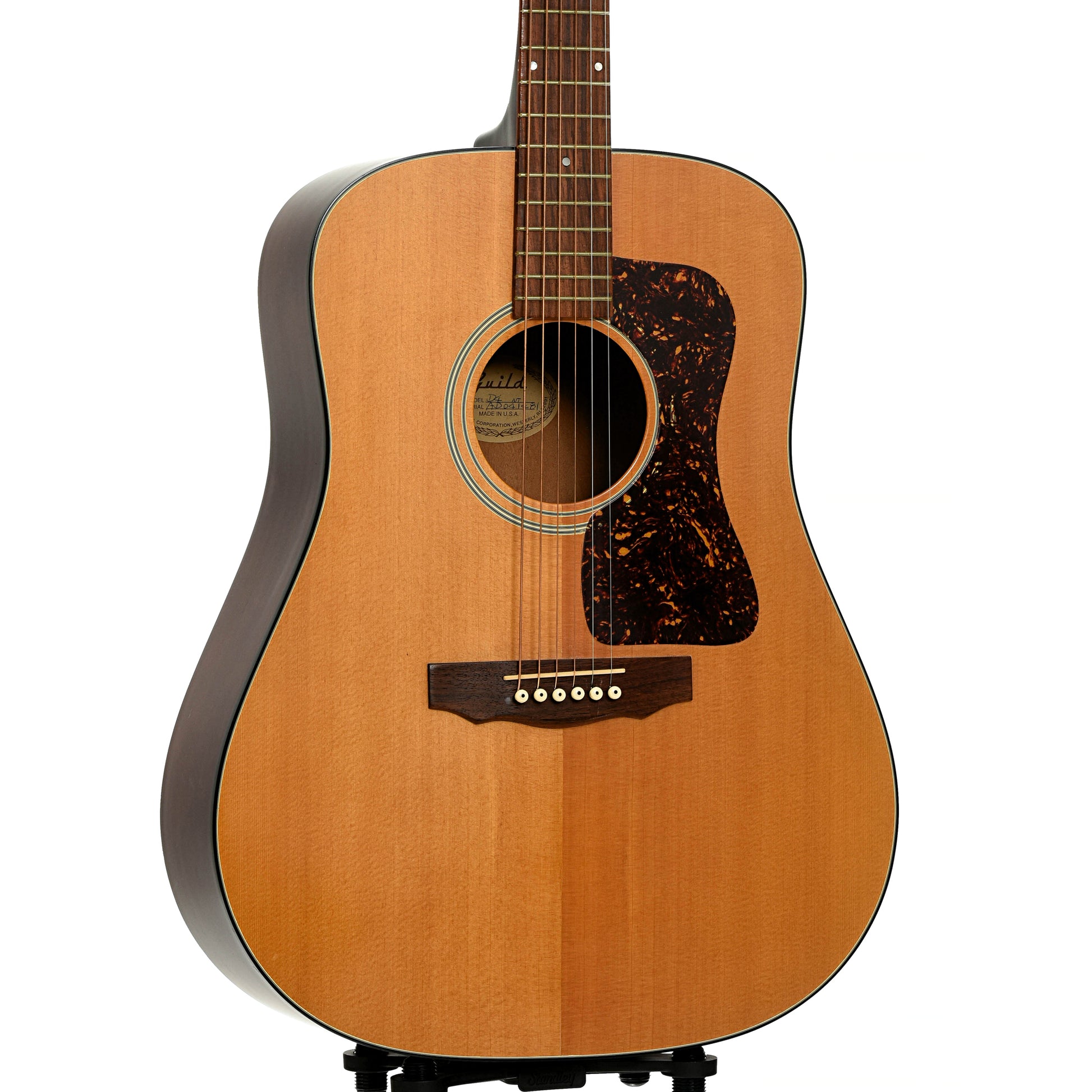 Front and side of Guild D-4 Acoustic Guitar