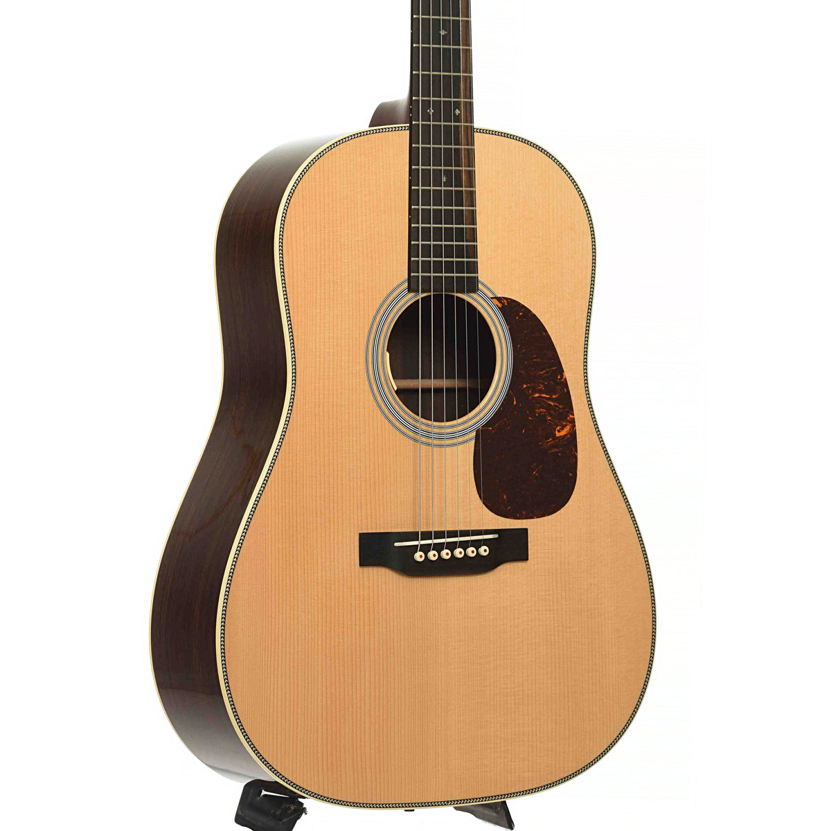 Front and side of Martin Custom D-28 12-Fret
