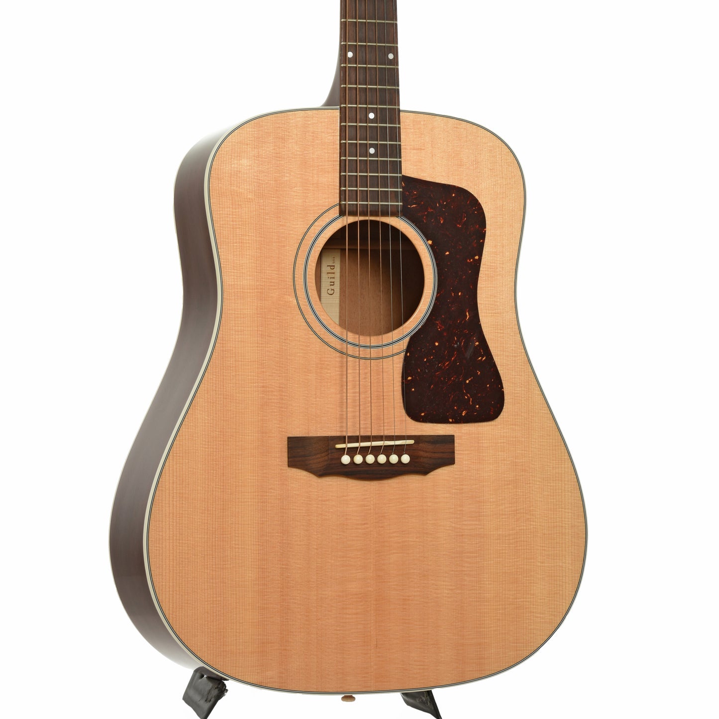 Front and side of Guild D-40 Standard Acoustic Guitar