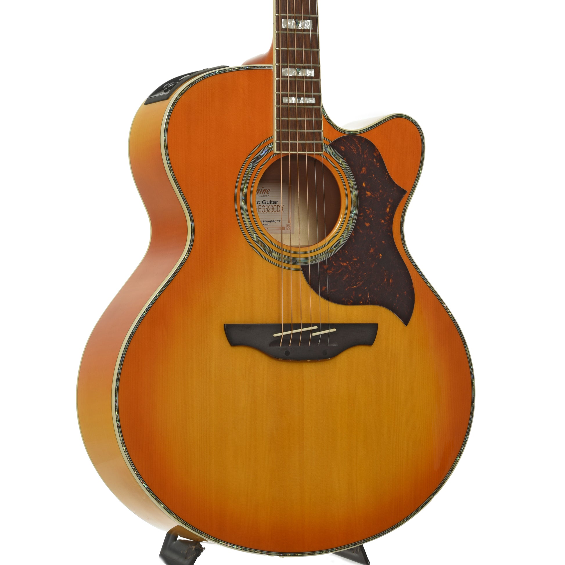 Front and side of Takamine EG523CDX Acoustic-Electric  Guitar
