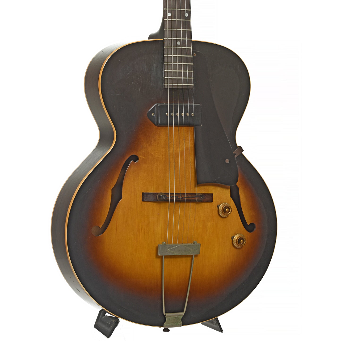 Front and side of Gibson ES-125 Hollowbody Electric Guitar