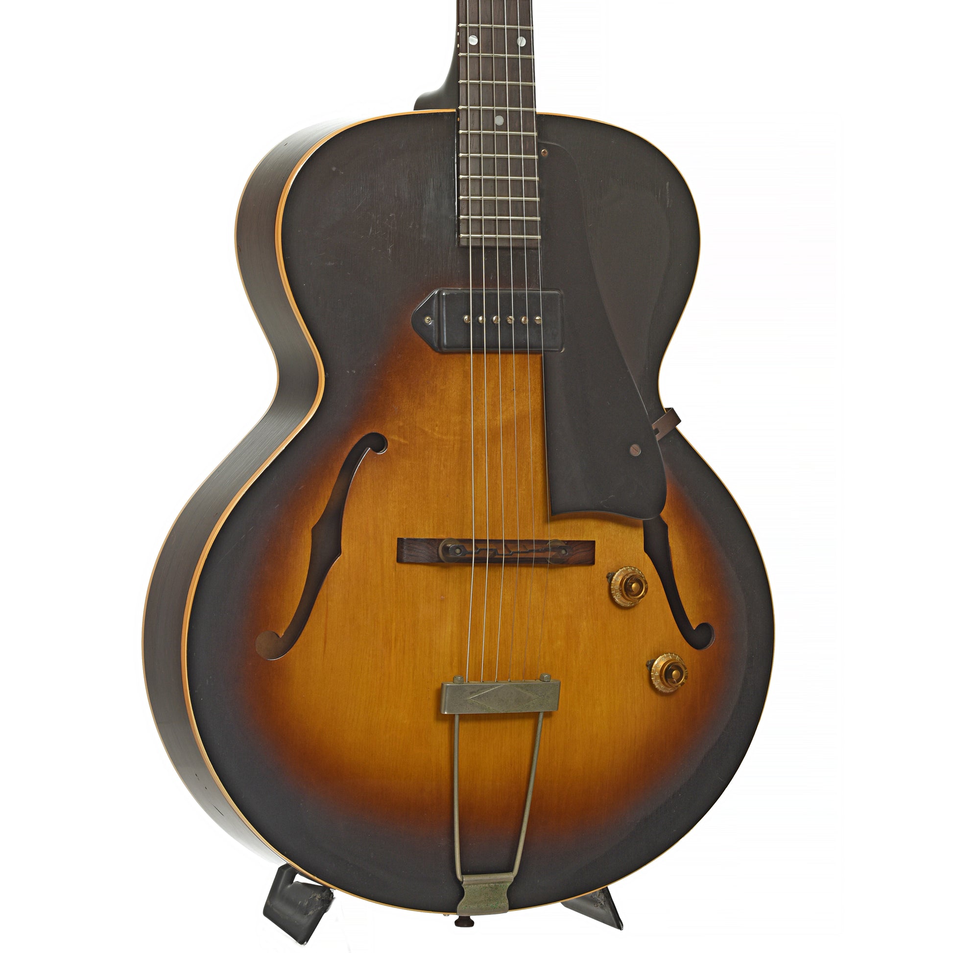Front and side of Gibson ES-125 Hollowbody Electric Guitar